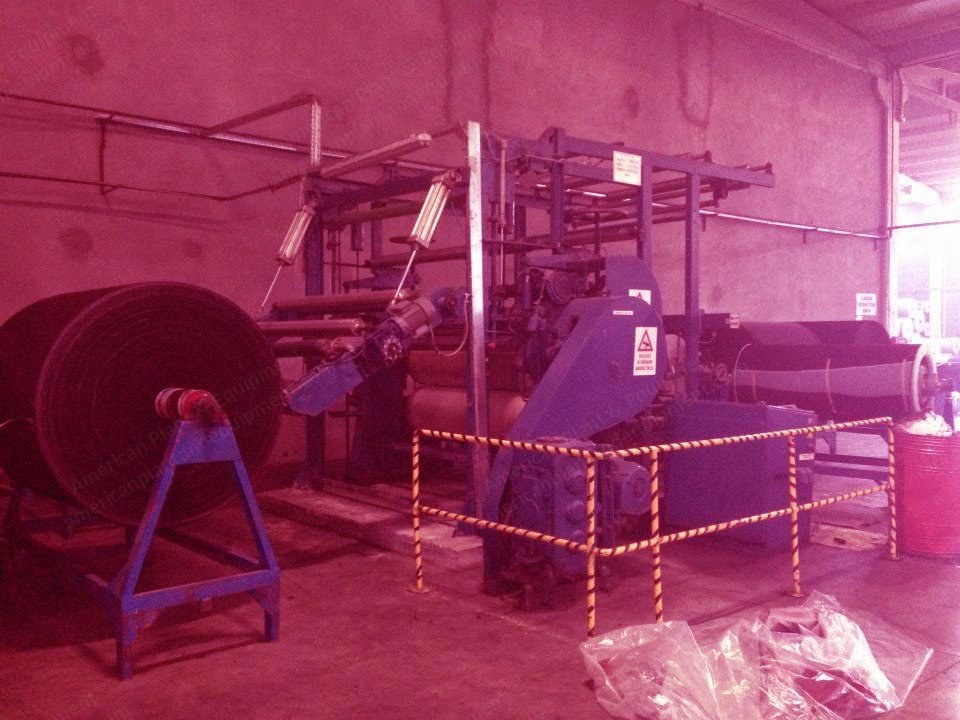 Ramisch Kleinewefers, R-7, 1993, 3-Bowl Calender, Working Width 1950mm, 50 Tons Pressure