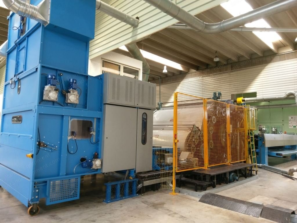 Bematic, Automatex, Fehrer, Nonwoven Thermobonding Production Line, 1984 to 2016, 3600mm, 600 kg/h