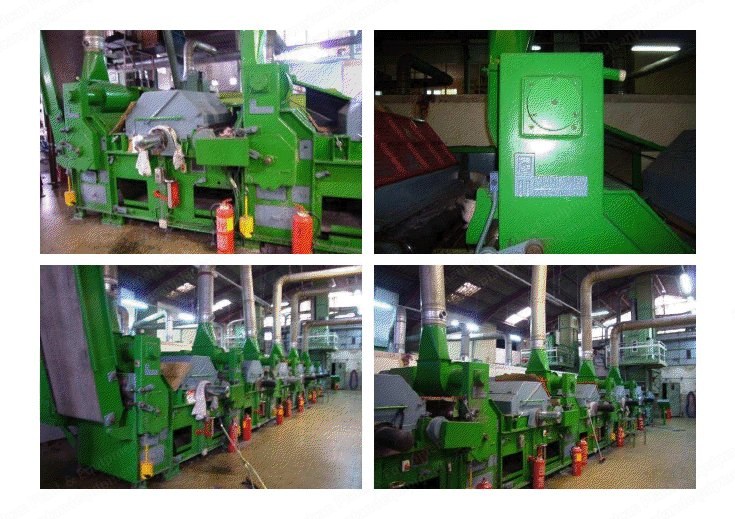 Marlasca, 6-Cylinder Tearing Machine, 1000mm Width, Silo Feeding Unit