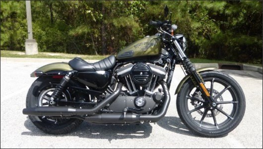 Harley-Davidson, Iron 883 Sportster, 2016, 883cc, 5 Miles, Olive Gold