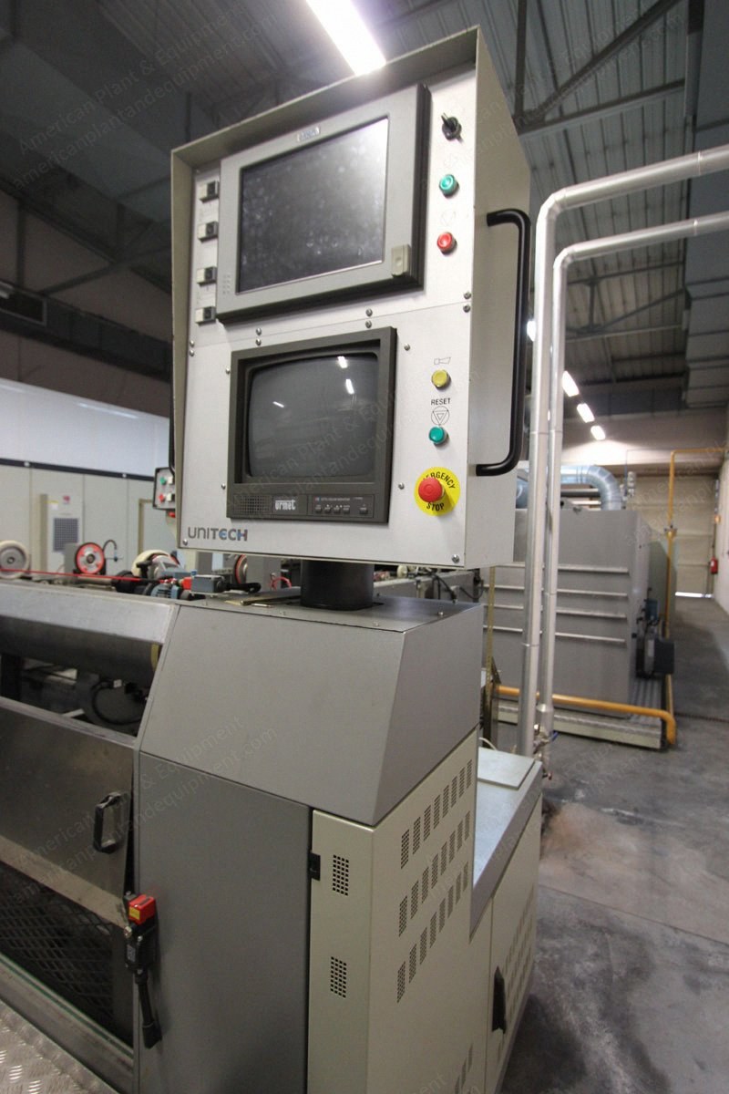 Unitech, Redevo 4DF2 K2200, 2006, 2200mm Working Width, 2 Gas Heated Fields
