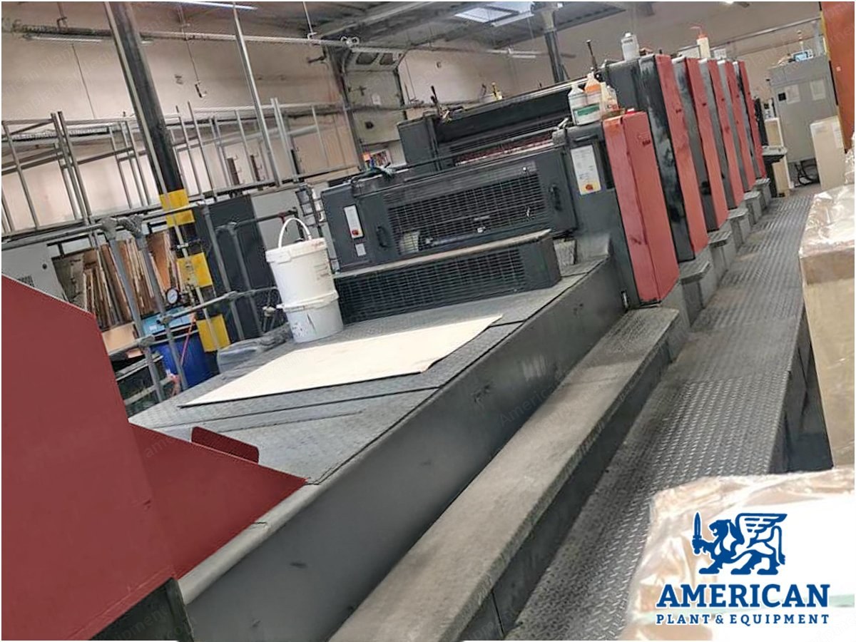 Heidelberg, CD 102-5+LX, 2001, 5 Colors, Coating Unit, CP 2000 Control