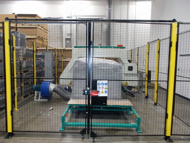 NovaStar, FN239, Horizontal Foam Cutting Machine, 1650x2000mm Cutting Size, Electric Pressing Roll