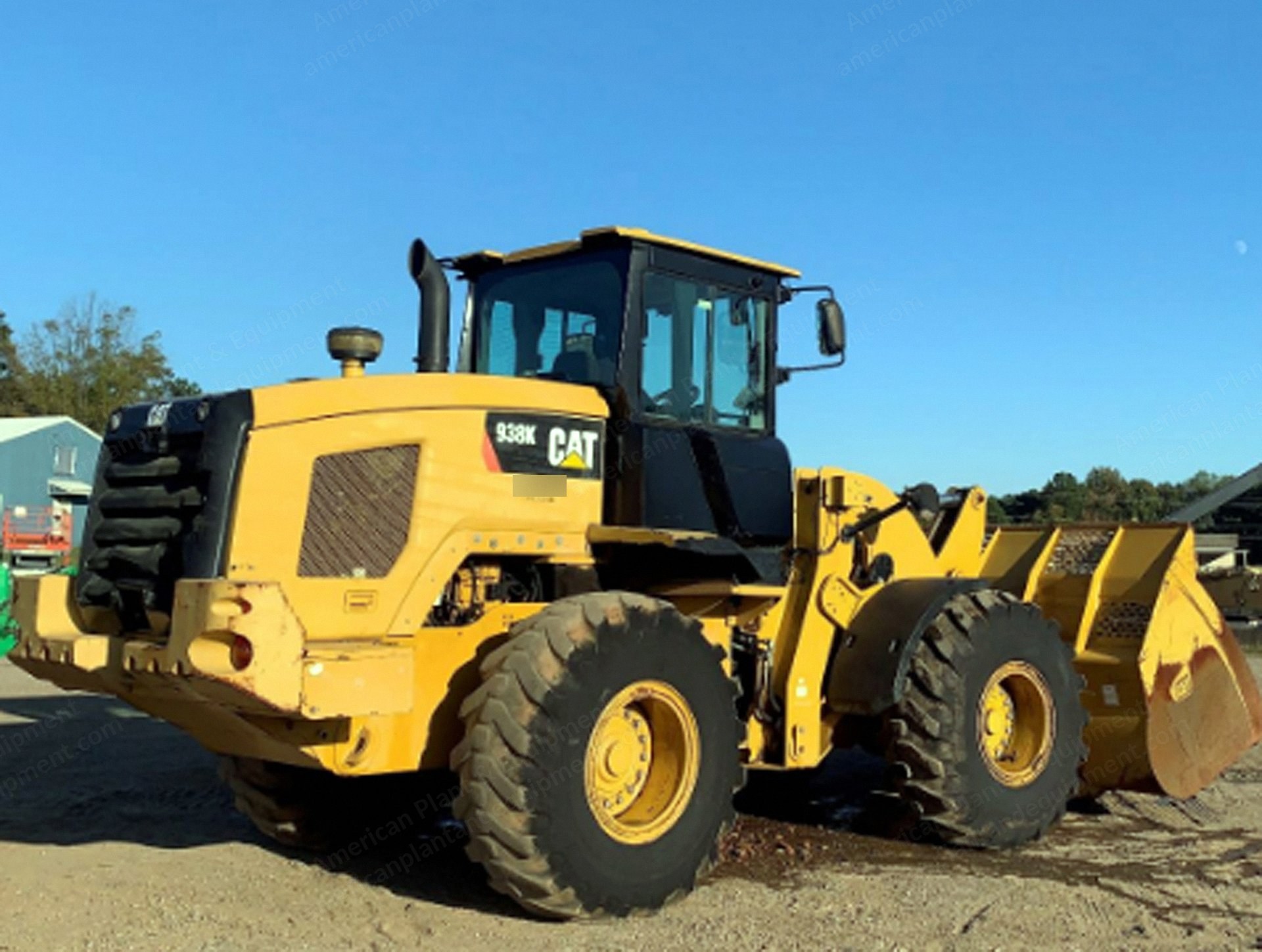 Caterpillar, 938K, 2012, Wheel Loader, Enclosed Cab, Oversize Chip Bucket