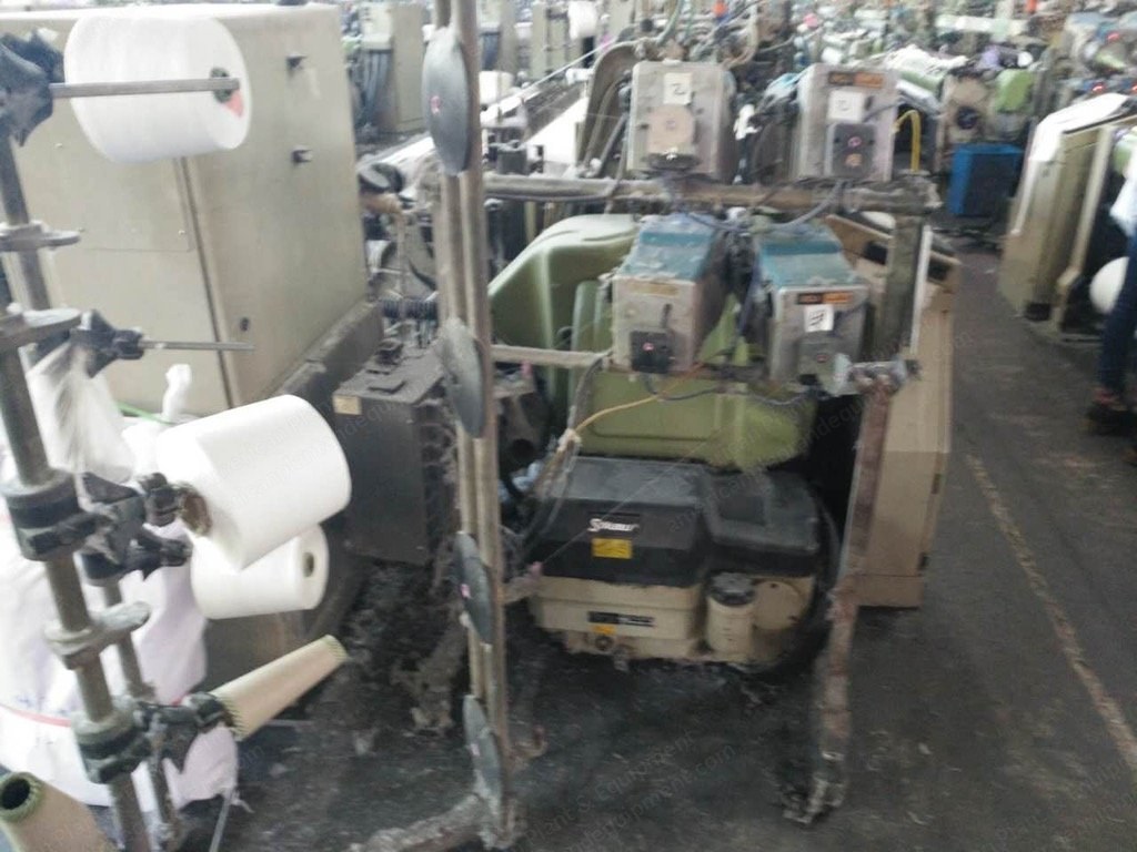 Somet, Mythos, 2002/2007, Airjet Looms, 2300mm, 8 Frames, 2 Feeders