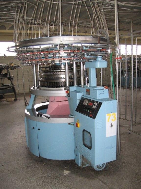 Jumberca, DJM, Double Knit Machine, Mini Jacquard, 30" Diameter, 18 Gauge, 72 Feeders