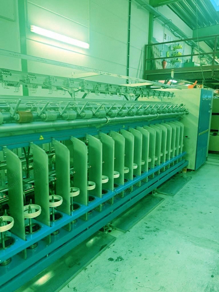 Galan, CRB 225/60, 2008, Doubling and Twisting Machine, 60 Positions, 225mm Gauge, 270mm Traverse