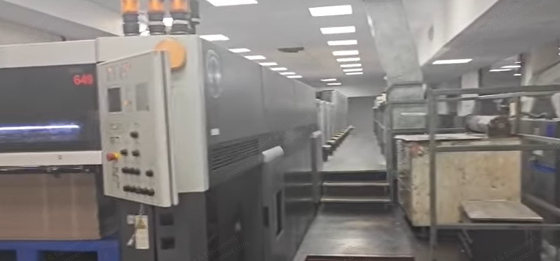 Heidelberg, CD 102-6+LYYL, 2004, 6 Colors, Hybrid, Coater