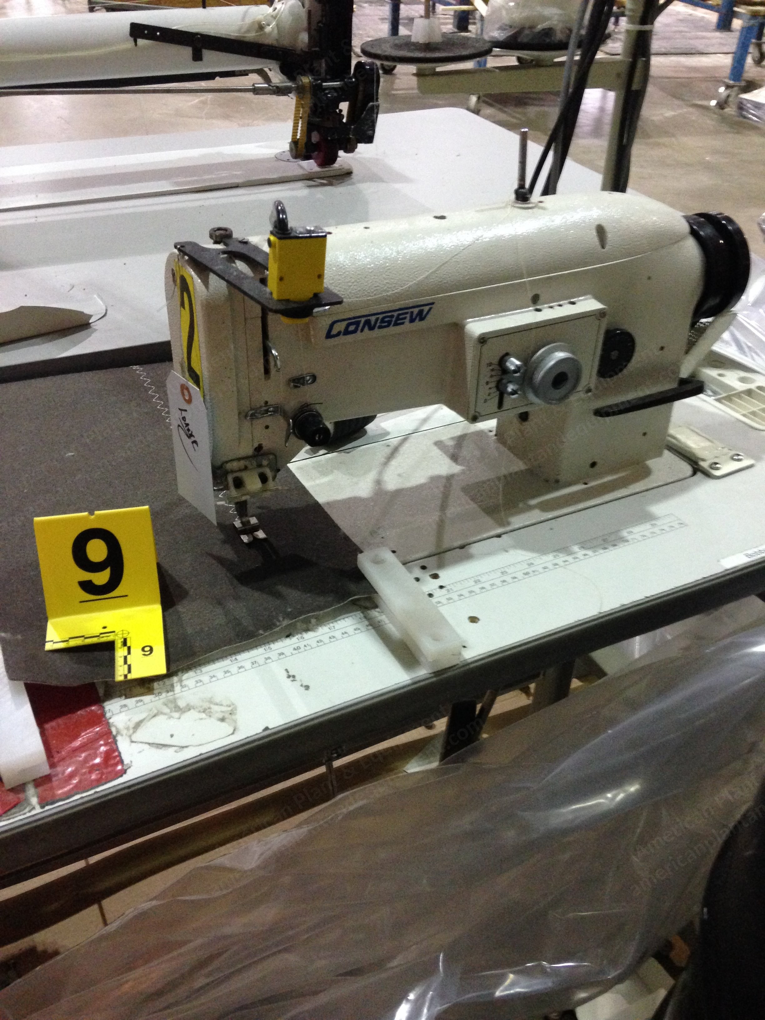 Consew Sewing Machine, with Table, Motor, Pedal, Atlanta Attachment 4000D