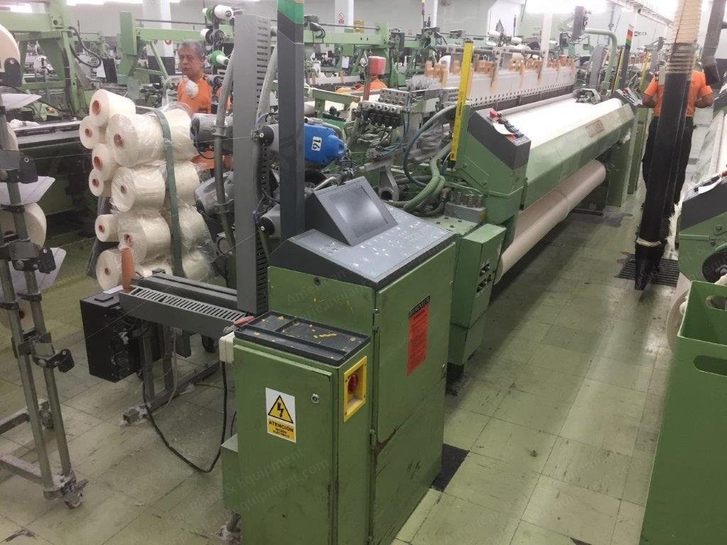 Dornier, LWV/S 3600, 1999, Airjet Weaving Machine, 3600mm Working Width, 4 Colors, Staubli 2670 Dobby