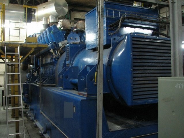 Deutz, TBG632V12, 1999, 2.7 MW, Gas Generator