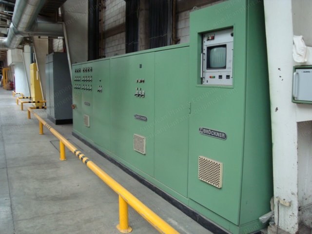 Bruckner, 1993, 3200mm Width, 7 Zones, Hot Oil Heated, Combination Chain