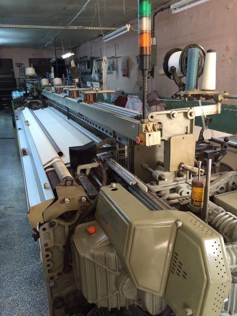 Somet, SM93, 1989, 3600mm, Twin Beam, Staubli Mechanical Dobby