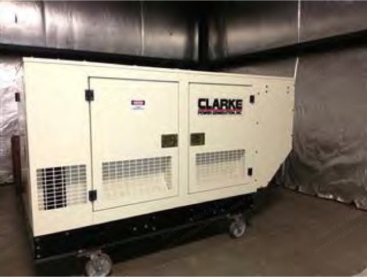 Baldor/Clark, IGLC45-2G4, Natural Gas Generator, 45kW, 3 Phase, 208/120V, 1800rpm