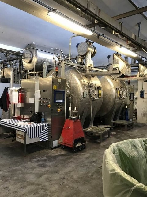 MCS, EF 1U HT, 2009, High Temperature Jet Dyeing Machine, 1 Tube, Termoelettronica PCX Programmer, 2 Chemical Tanks