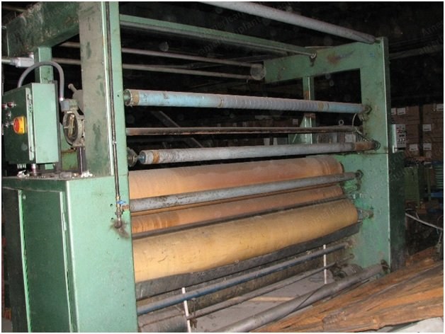 Kusters-Krantz, Tripad, 3800mm Working Width, 3-Bowl Dye Padder