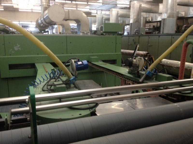 Bruckner, Drying and Thermo-Fixing Line, 1996, 1800mm, Gas Heated, Pin Chain