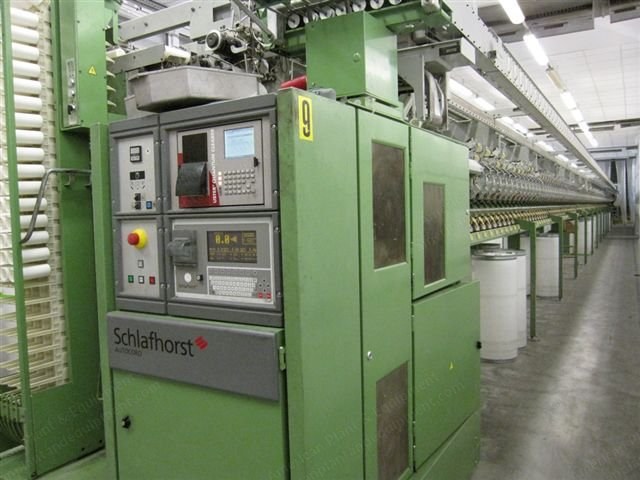 Schlafhorst, Autocoro SE 11, 1999, 288 Heads, Uster Quantum Clearers, Waxers