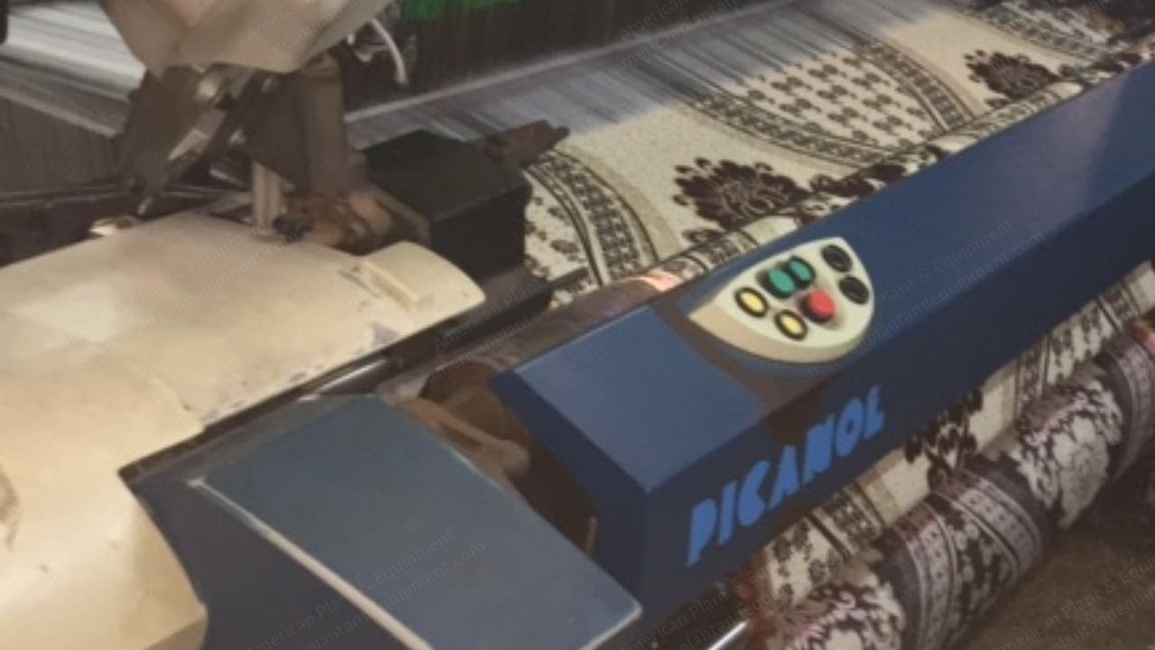 Picanol, GamMax, 2003/2004, 1900mm, Jacquard Staubli CX880, 8 Colors
