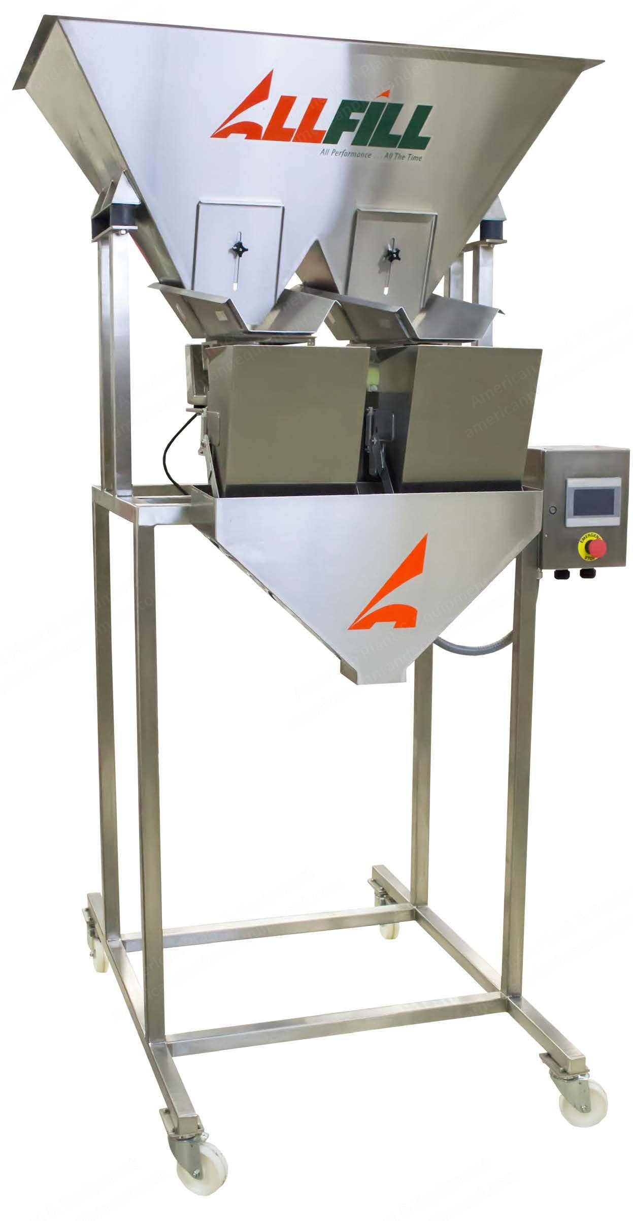 NovaStar, F200-E-1, Filling Machine, 1800 Containers Per Hour, 6 Cubic Feet Hopper, 120V