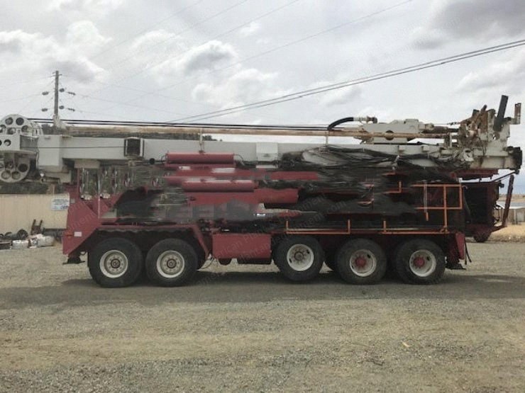 Schramm, T130, 2003, 130k Pullback, Telemast Deephole Drilling Rig
