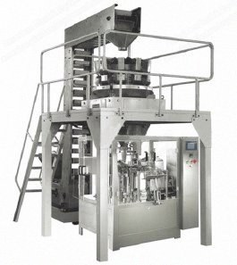 NovaStar, GK140, Rotary Pouch Packing Machine, 25 to 45 pcs/min, Bag Width 100 to 300mm, 8kW