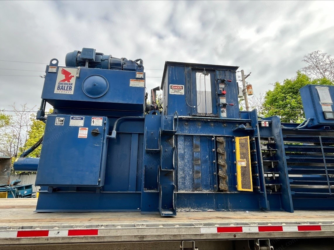 American Baler, 5042H-830, Auto Tie Baler, 8 inch Bore, 42x42 inch, 30 HP
