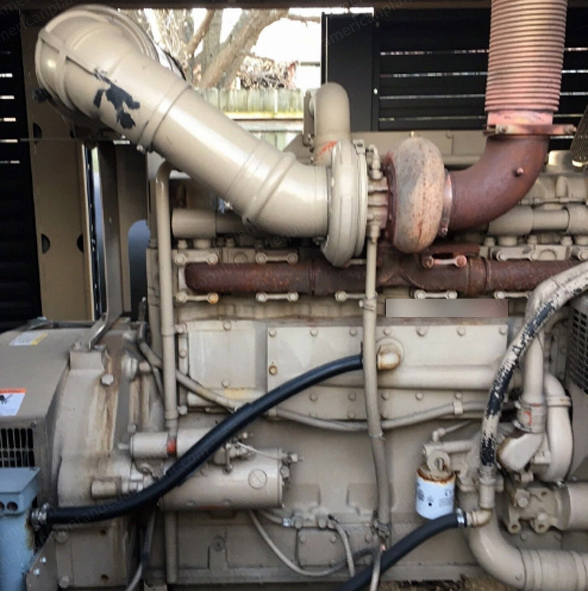 Cummins, KTA19-G3, 1993, 450kW, 480V, 60Hz, Weather Enclosed