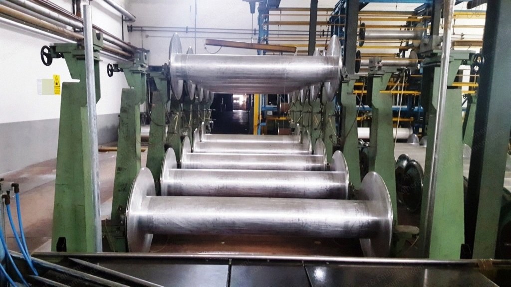 Rostoni, F80C, 2005, Traditional Sizing Line FSA, Beam Width 2600/2800mm, 11 Dryer Cylinders