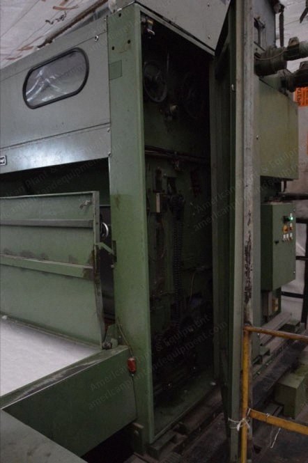 Spinnbau Double Doffer Card, 2500mm, 1986, Avantrain + 1 Swift, 400 kg/h