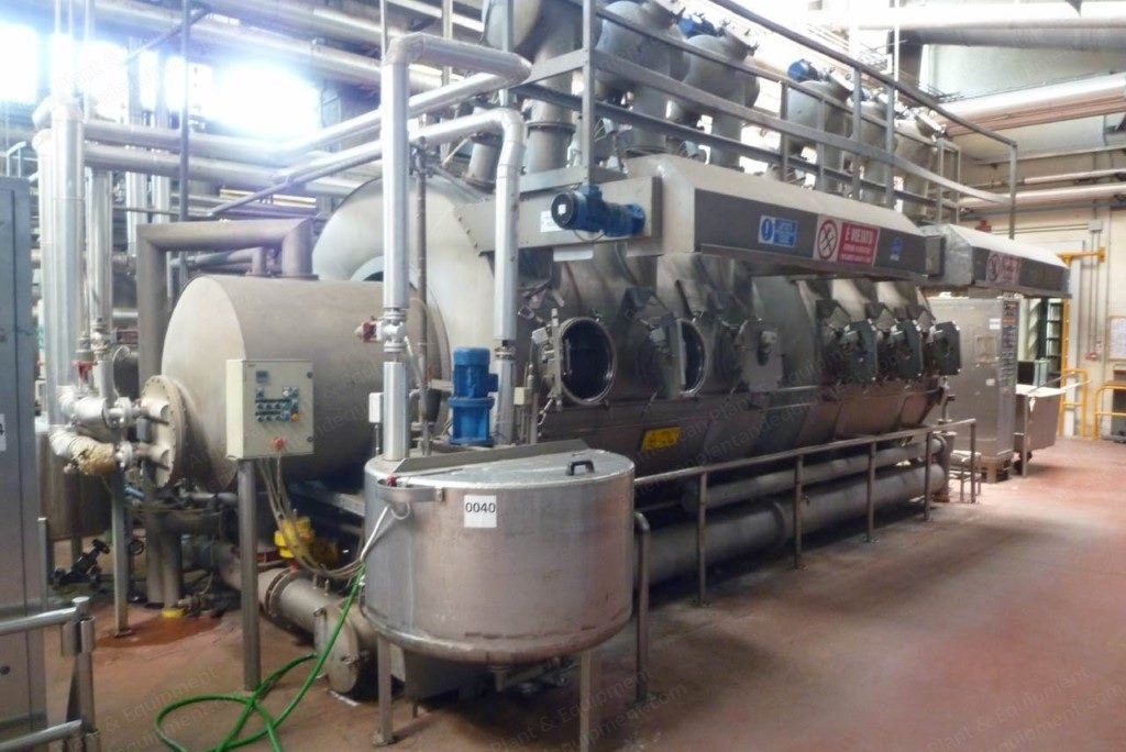 Brazzoli, Saturno, 1996, 900 kg Capacity, 6 Ropes, HT Jet Dyeing Machine
