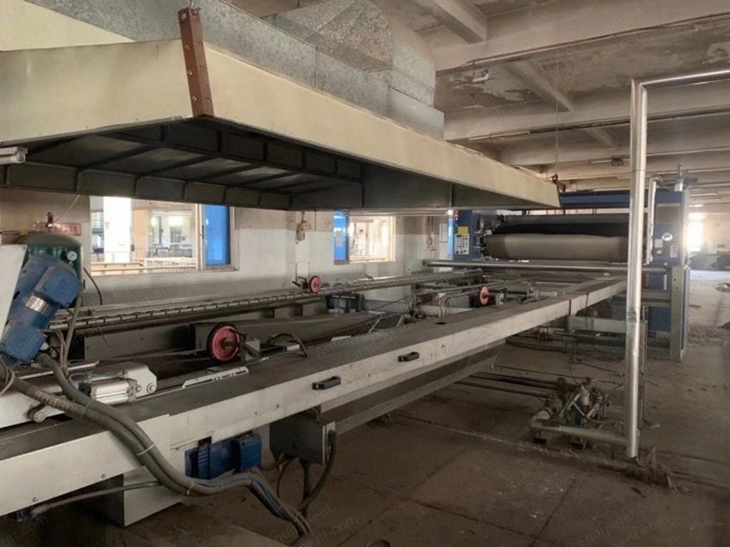 Monfongs, LM 2400A, 2013, Sanforizing Machine, Working Width 2400mm, Steam Heated, Horizontal Chain, For Knits