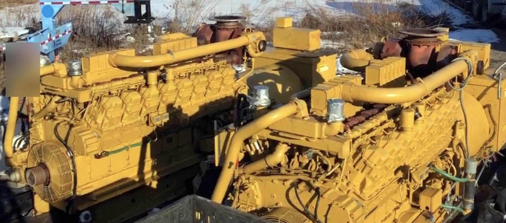 Caterpillar, 3516 DITA, 2000 kW, 60 Hz, 480V, Diesel Generator