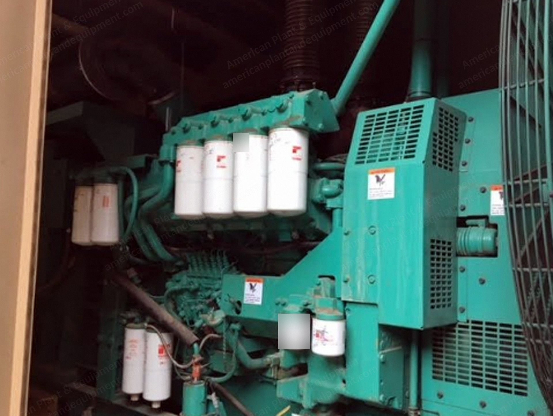 Cummins, QST30-G1, 1997, 750 kW, 60 Hz, 480V, 590 Hours