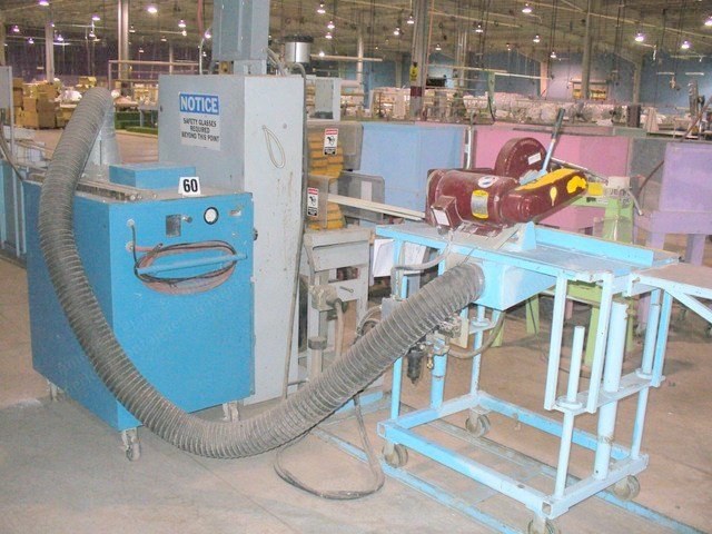 Baldor, Pultrusion Line, 2 HP, 1750 RPM, with Cut Off Saw