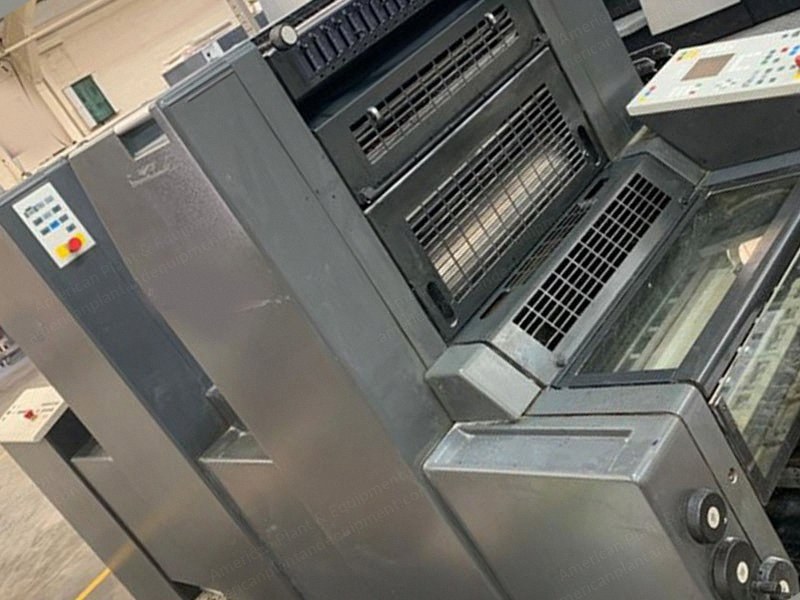 Heidelberg, Speedmaster 52-2-P, 1997, 370x520mm, 2 Colors, 15000 Sheets/Hour
