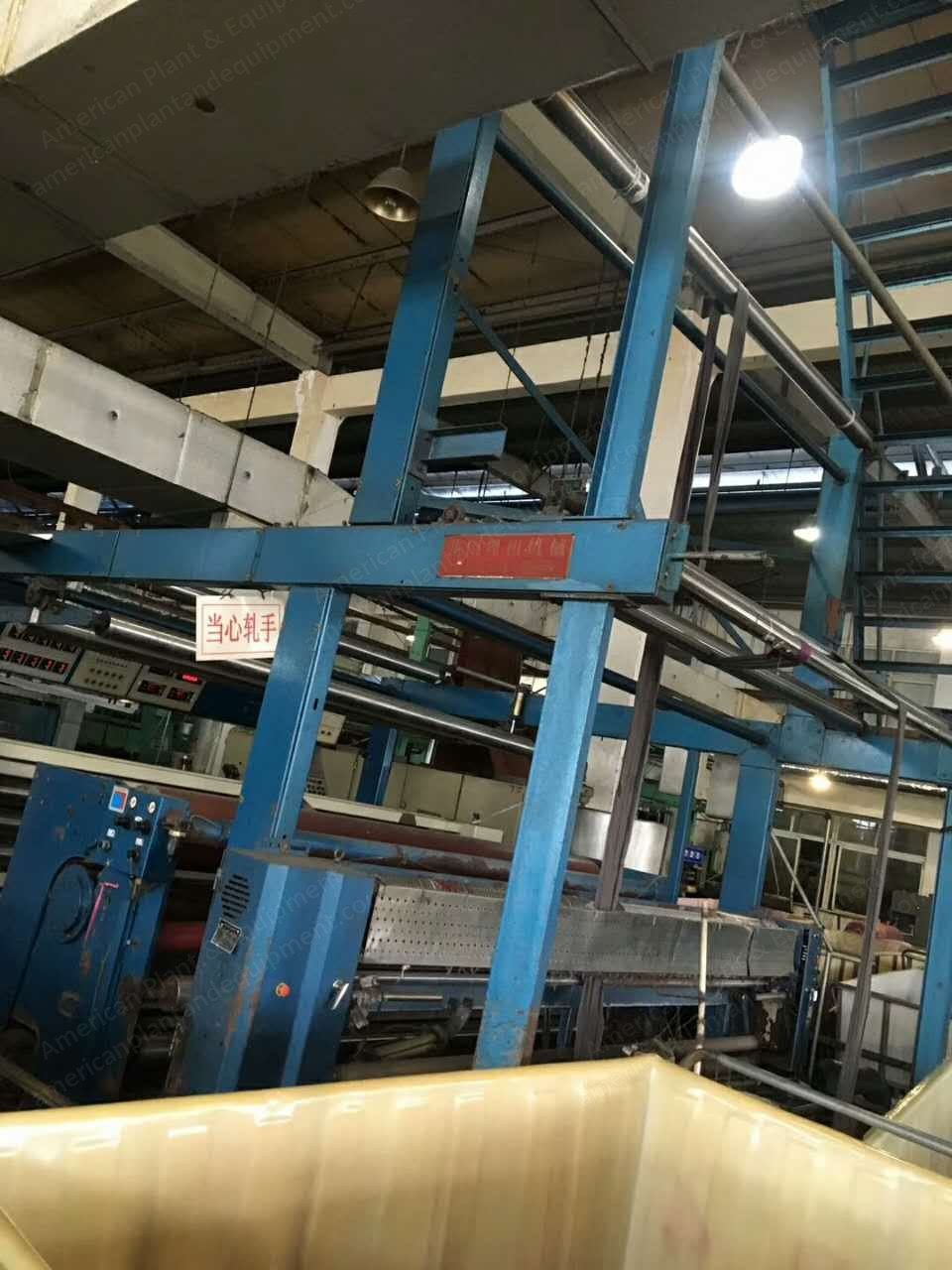Ehwha Stenter, 3600mm, 2008, 10 Chambers, Pin Type, Padder