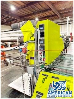 Beck, 72" Sheeter, with Piler, Servo Drives