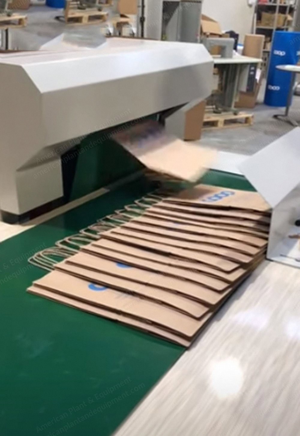 Complete Paper Bag Production Line with Twisted Handle, 2018