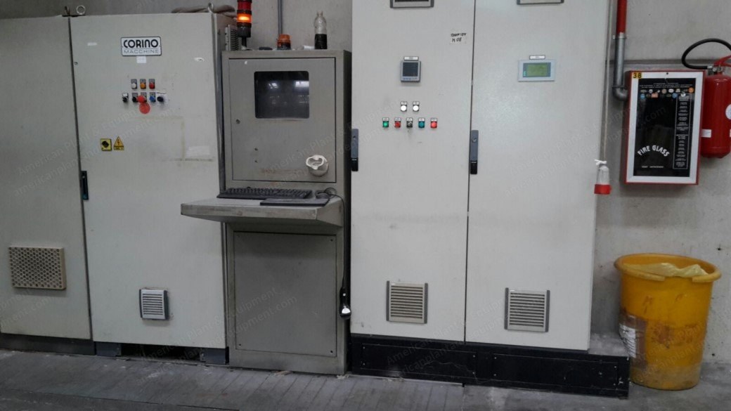 Babcock, 1995, 2000mm Working Width, 8 Chambers, Diathermic Oil Heated, Mahlo Weft Straightener