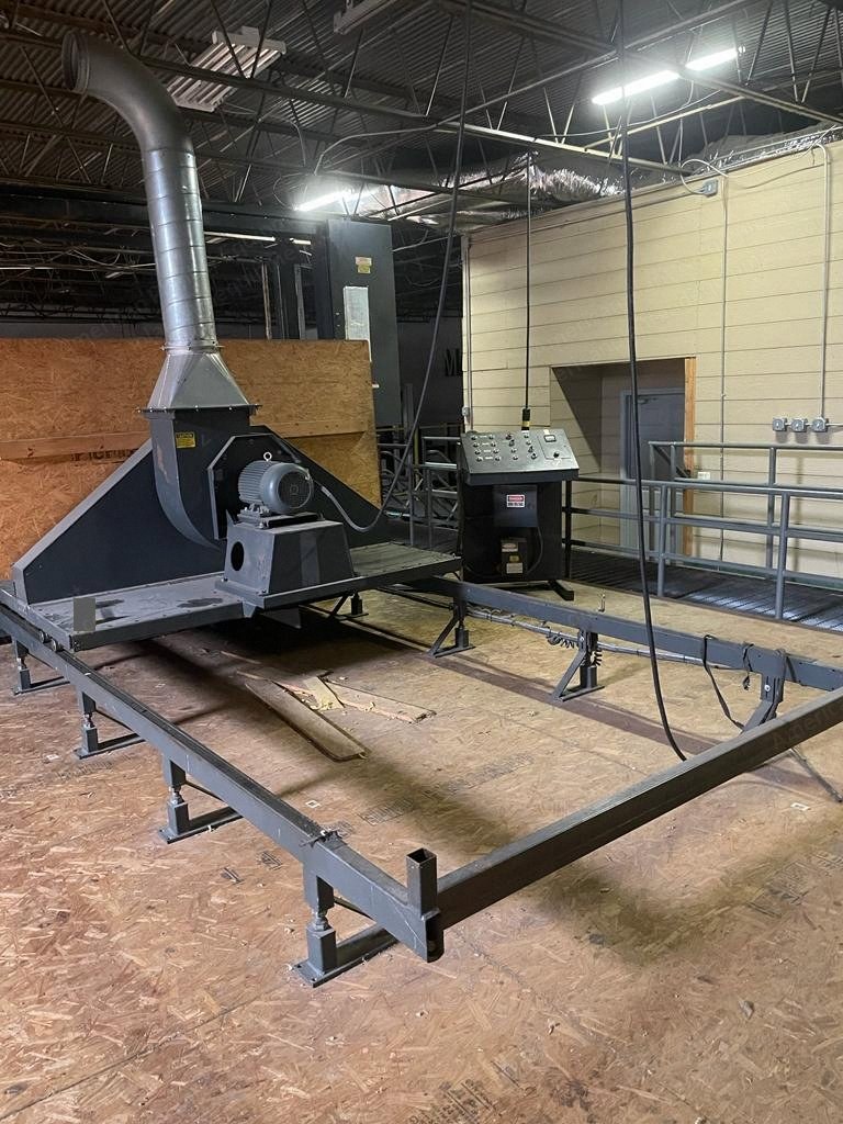 Ttarp, Horizontal Foam Cutting Machine, 90 inch Working Width, 3 HP, 10 HP Blower
