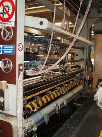 Reggiani, RQ2, 1990, 2200mm Width, 9 Colors, 4 Chambers, Oil Heated