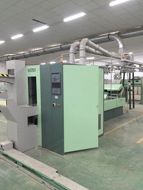 Rieter, E32 & E62, 2005, Comber Lines, 5 Lines (E32 Unilap + 6x E62 Combers) 2005, 1 Line (E35 Unilap + 6x E65 Combers) 2007