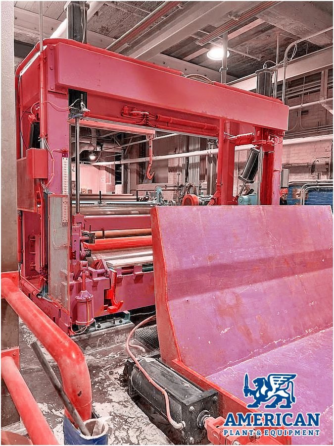 Jagenberg, Vari-Dur, 116" Width, 4000 FPM, 60" Rewind