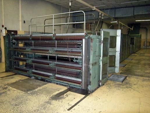Houget Duesberg Bosson, Europe, Automatic Carding Set, 4 Swifts, Working Width 2500mm
