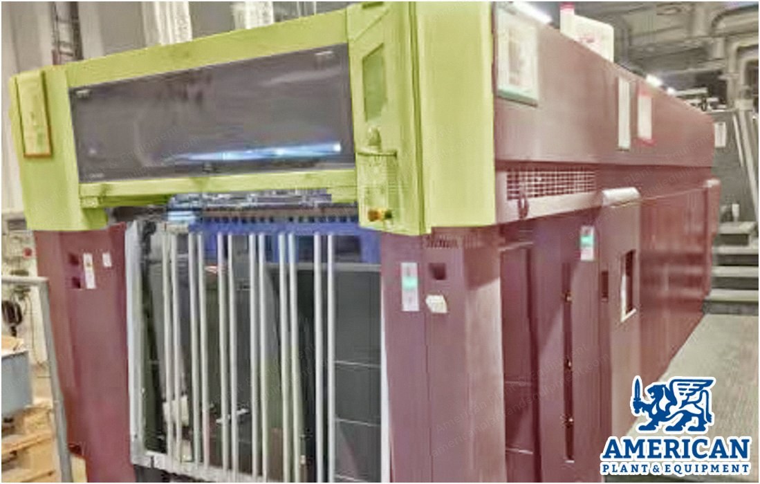 Heidelberg, XL105-8+L, 2008, 8 Colors, Coater, UV Drying, 278 Million Impressions