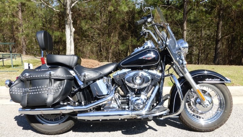 Harley-Davidson, Heritage Softail Classic, 2014, 1690cc Engine, 2650 Miles, Vivid Black