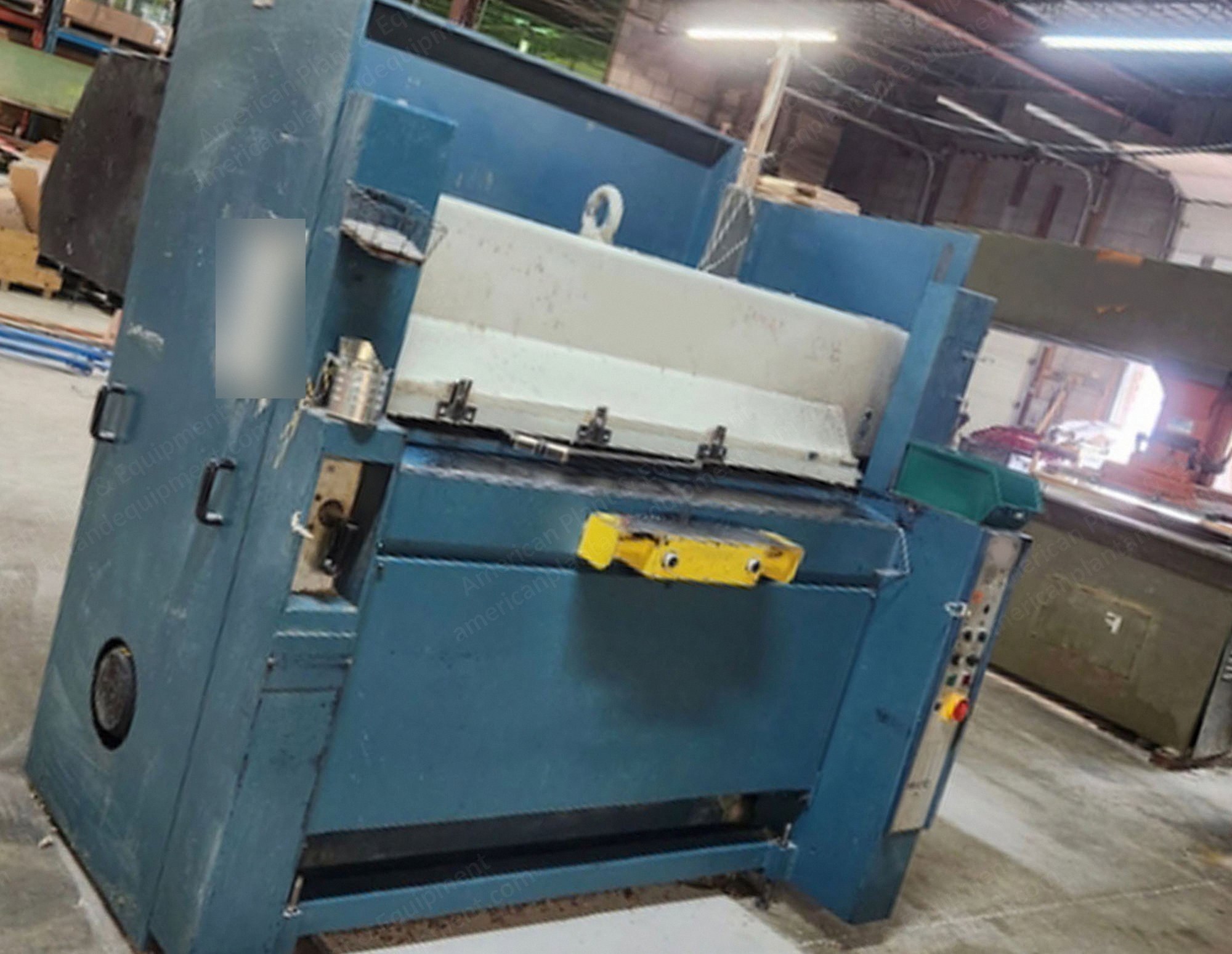 Atom, S358, 50 Ton Hydraulic Die Cutting Press, 31x63 Inch Bed, 5 HP