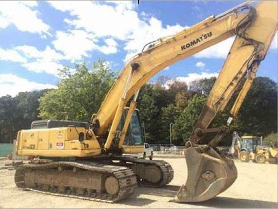 Komatsu, PC300LC-6, 1998, 4450 Hours, Bucket Included, Auxiliary Hydraulics