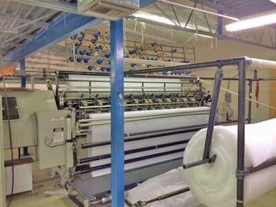 Gribetz, DG-5500, 1984, 3251mm (128 Inches), 3 Bar, 10 Bobbin, Computerized Lockstitch Quilting Machine